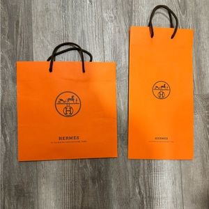 Hermes shopping bags